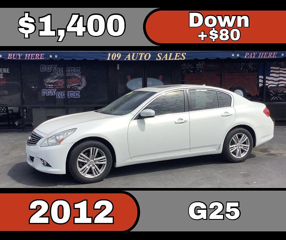 2012 INFINITI G25