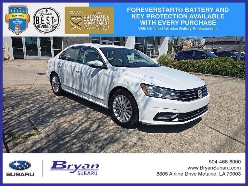 2017 VOLKSWAGEN Passat