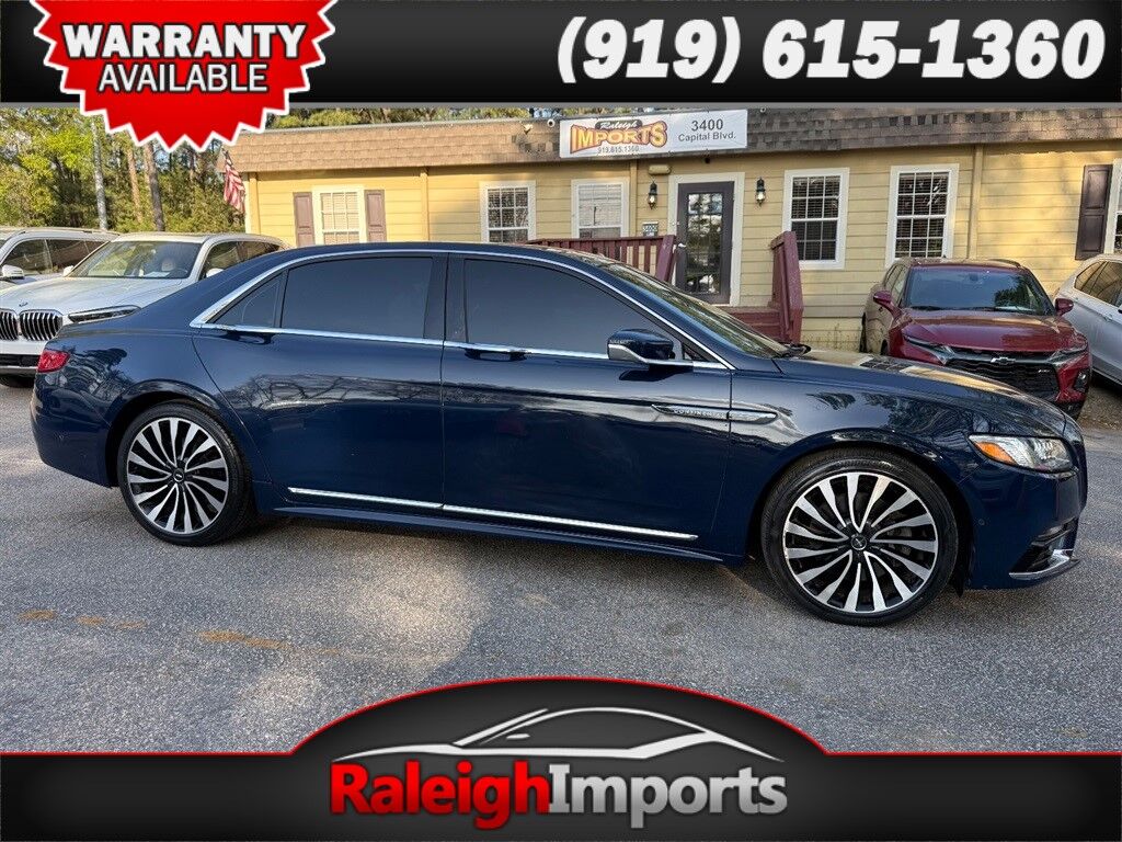 2017 LINCOLN Continental