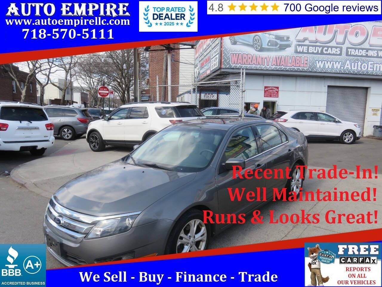 2012 FORD Fusion