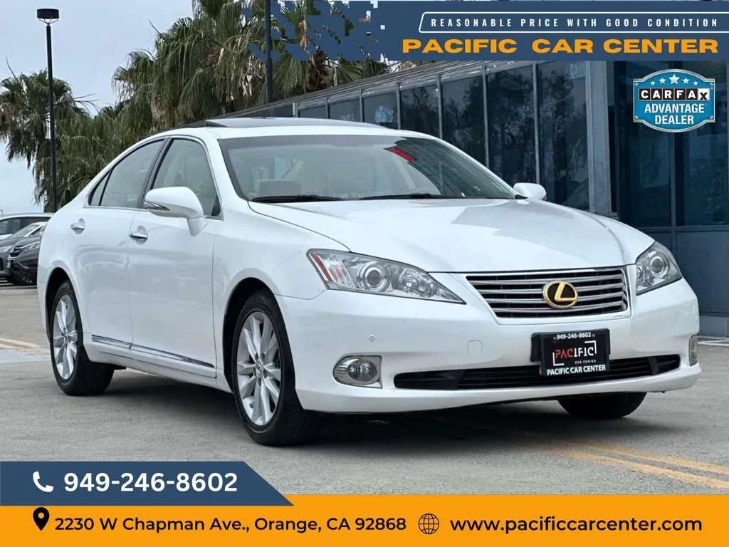 2012 LEXUS ES
