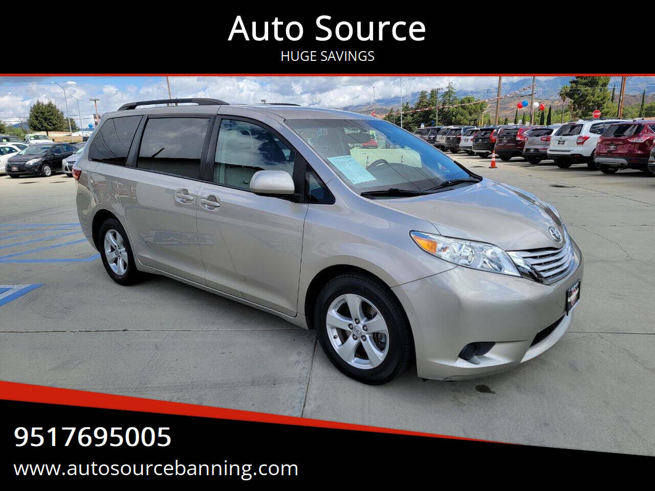 2015 TOYOTA Sienna