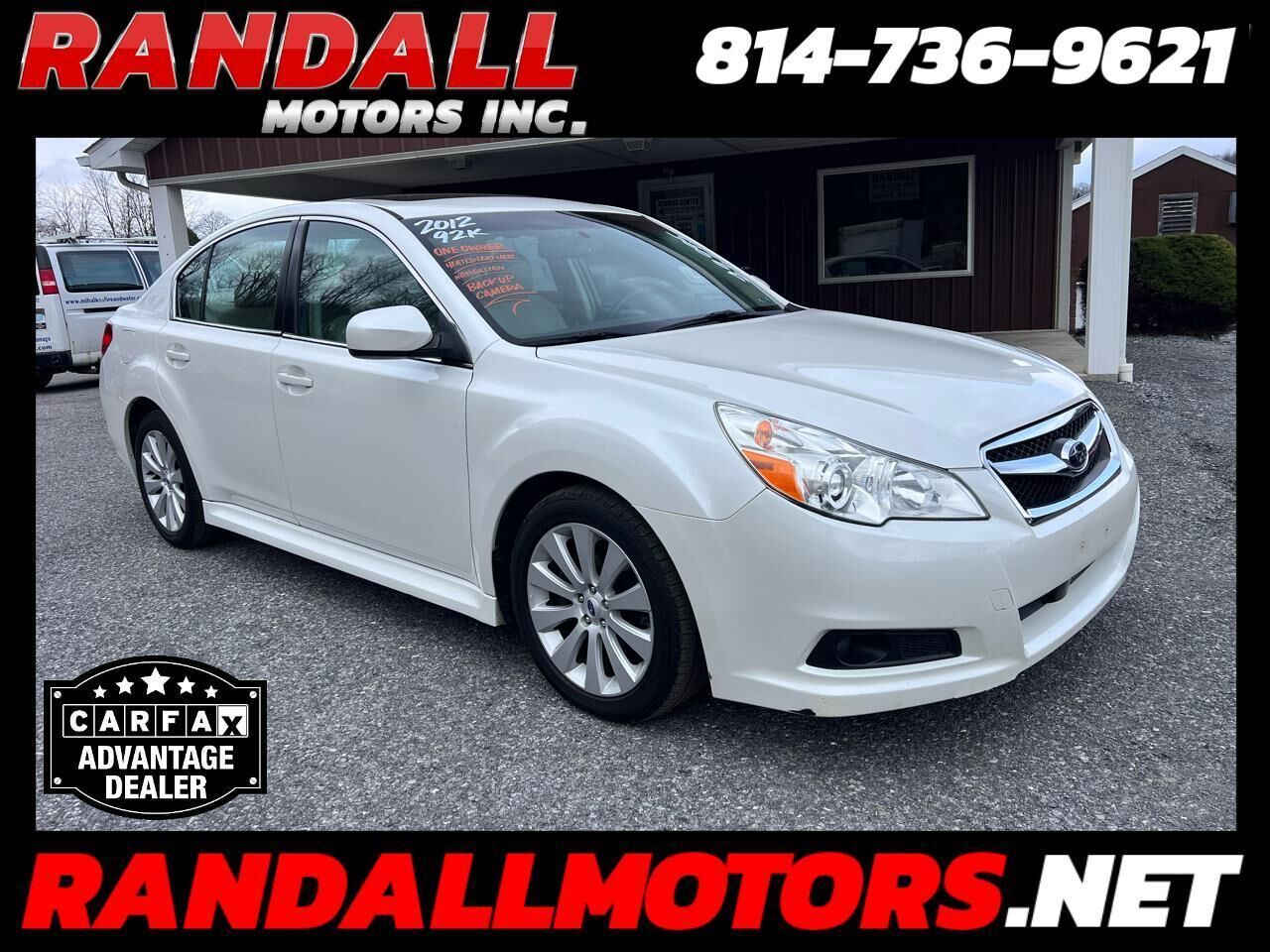 2012 SUBARU Legacy
