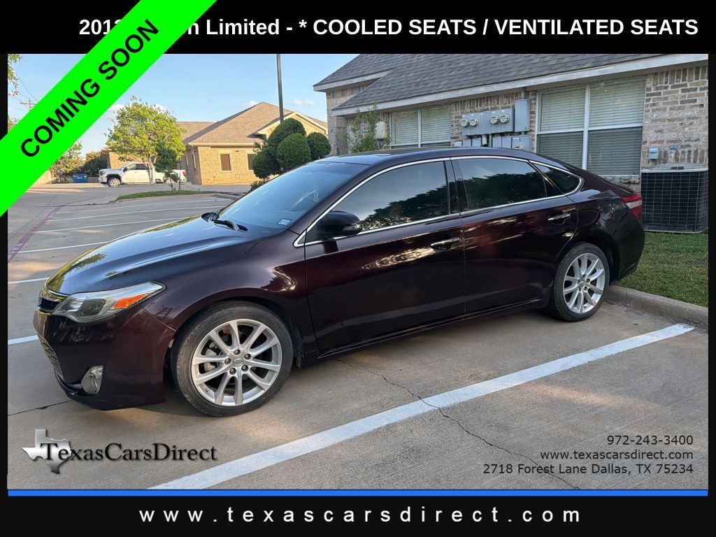 2013 TOYOTA Avalon