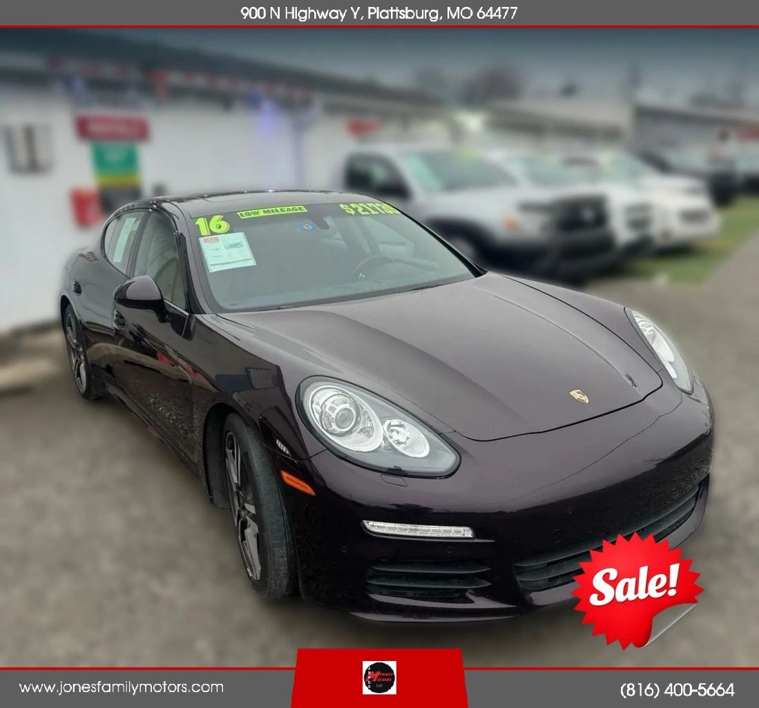 2016 PORSCHE Panamera