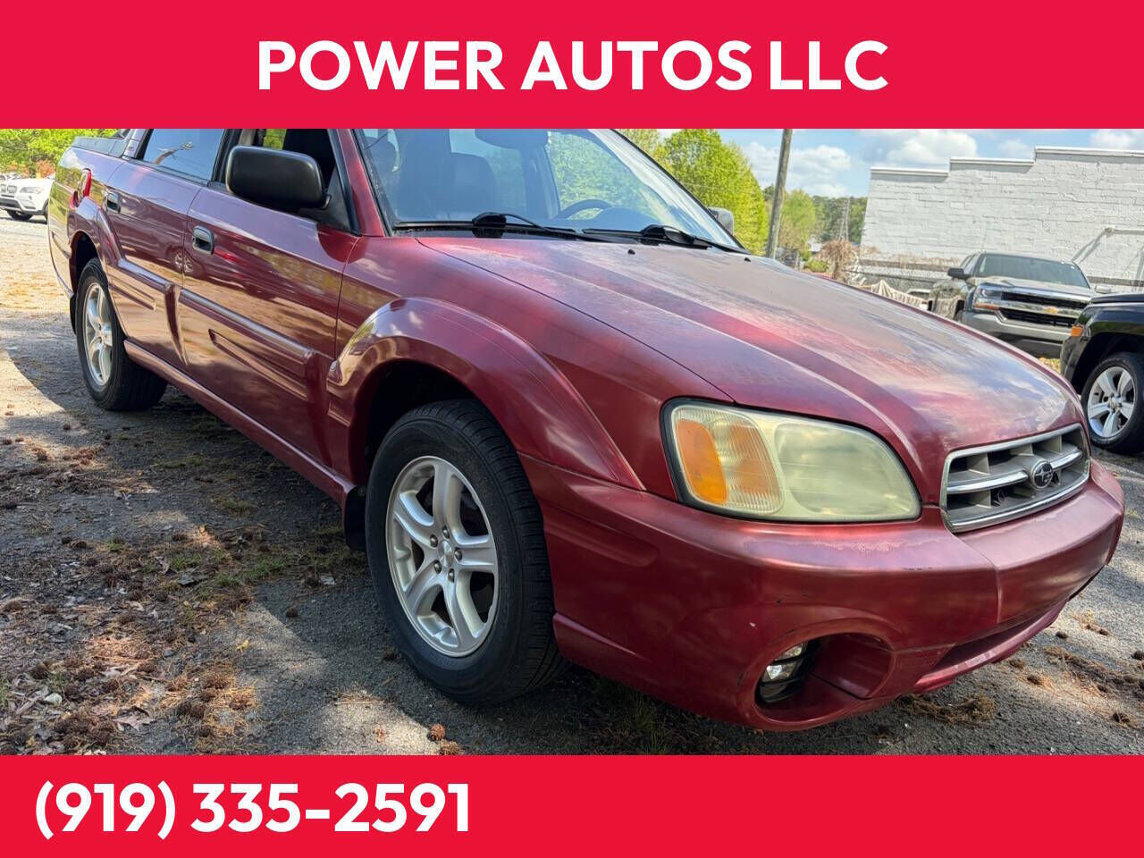 2005 SUBARU Baja