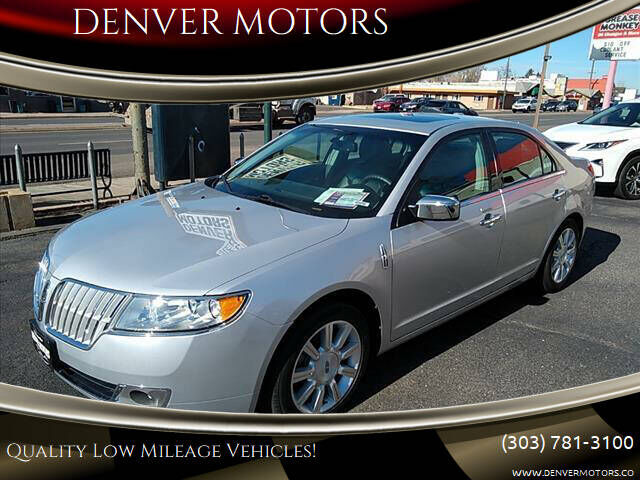 2012 LINCOLN MKZ