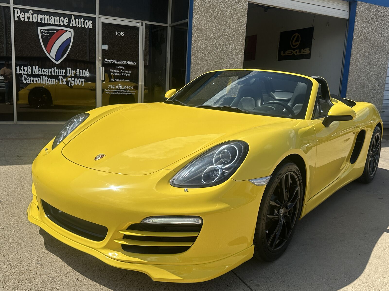 2013 PORSCHE Boxster