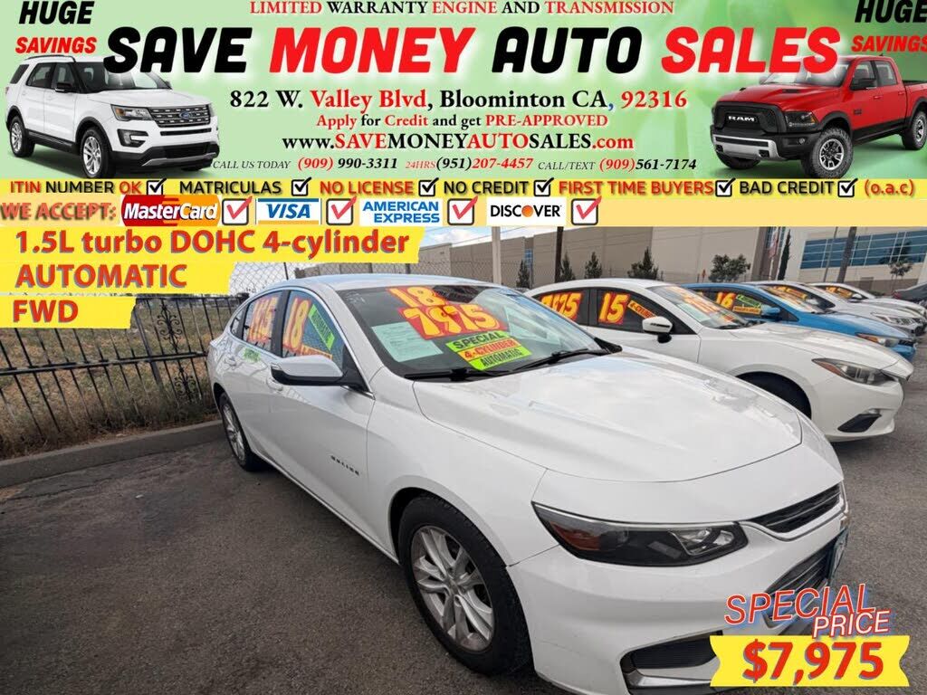 2018 CHEVROLET Malibu