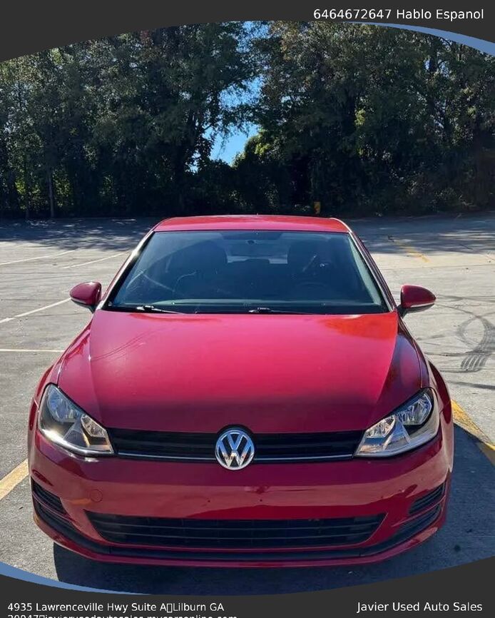 2016 VOLKSWAGEN Golf