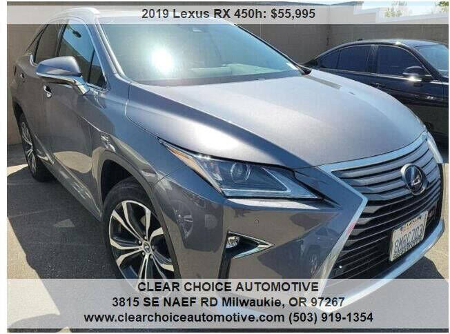 2019 LEXUS RX