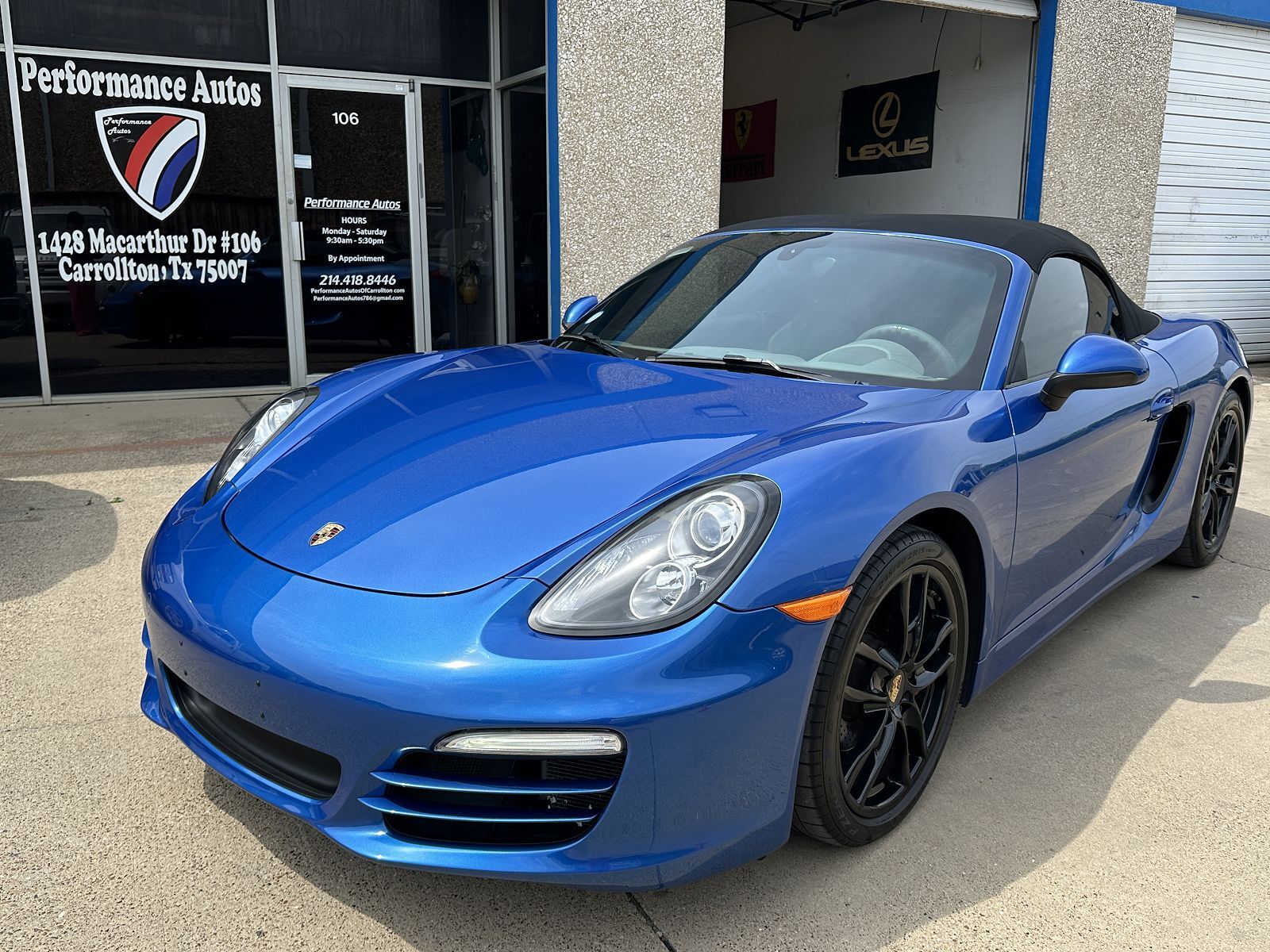 2014 PORSCHE Boxster