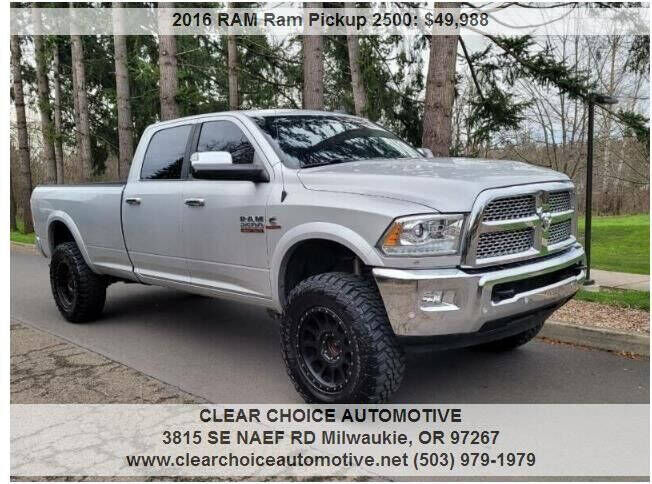 2016 RAM 2500