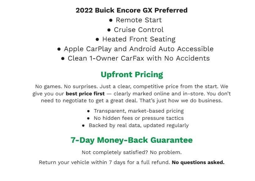 2022 BUICK Encore GX
