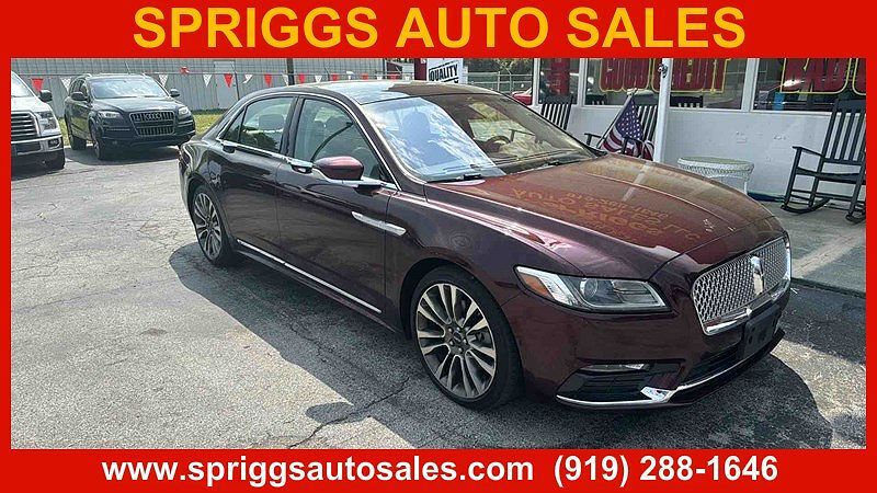 2017 LINCOLN Continental