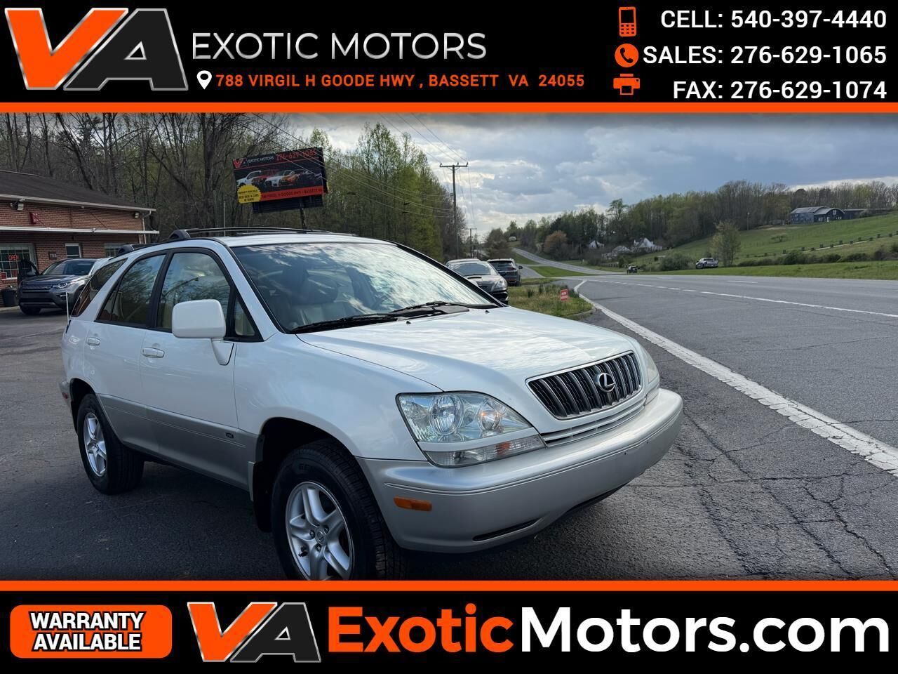 2001 LEXUS RX