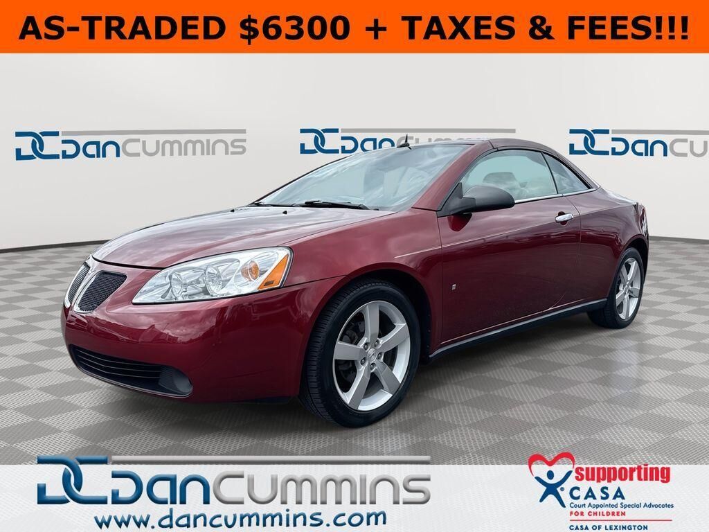 2009 PONTIAC G6