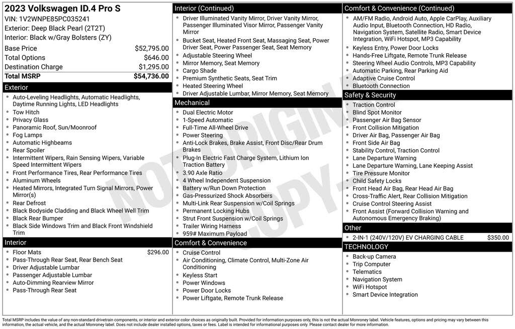 2023 VOLKSWAGEN ID.4