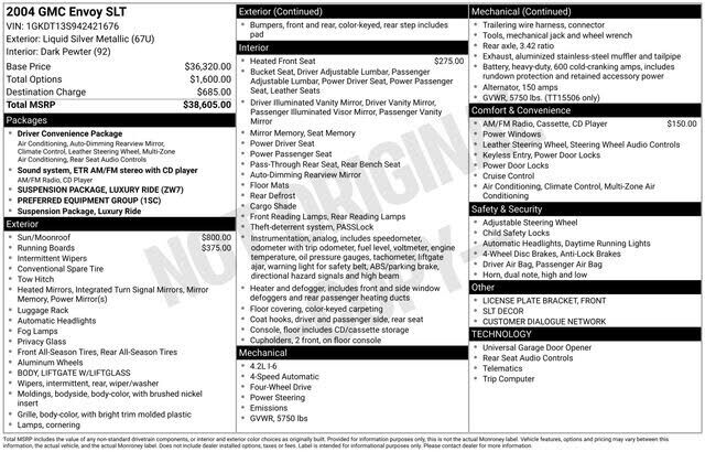 2004 GMC Envoy
