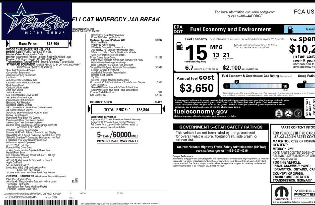 2023 DODGE Challenger