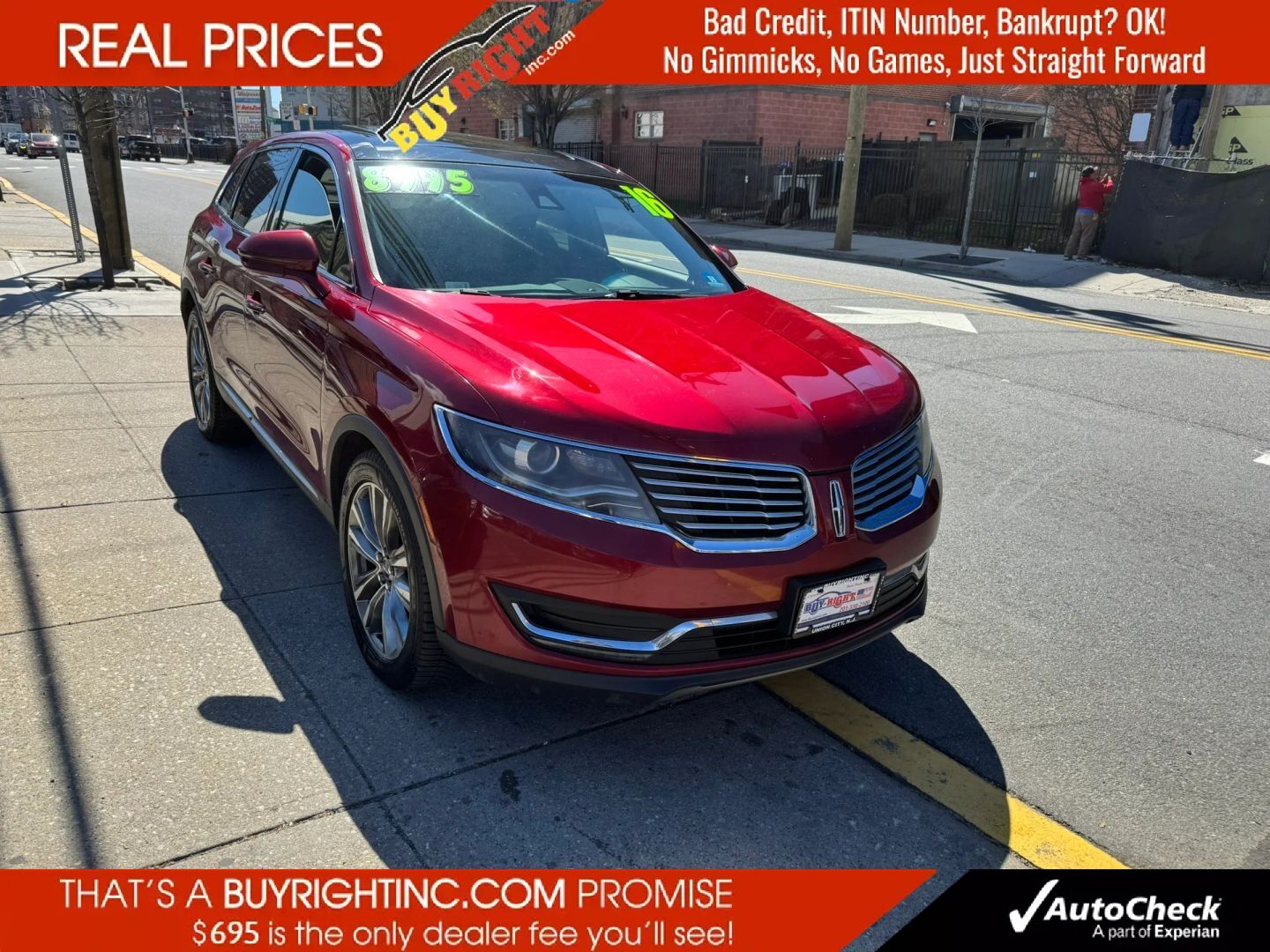 2016 LINCOLN MKX