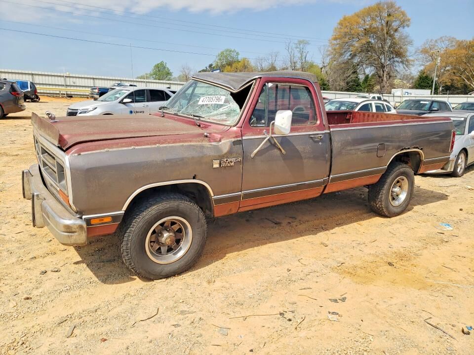 1986 DODGE W-Series