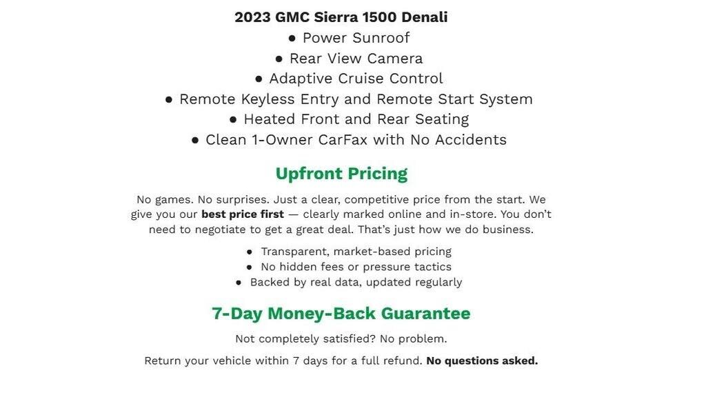 2023 GMC Sierra