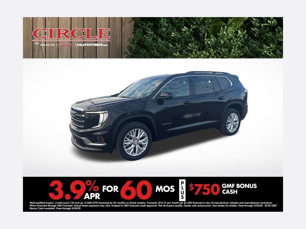 2026 GMC Acadia