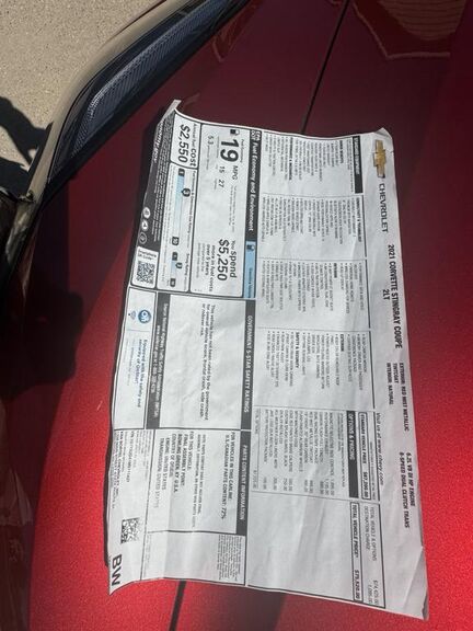 2021 CHEVROLET Corvette