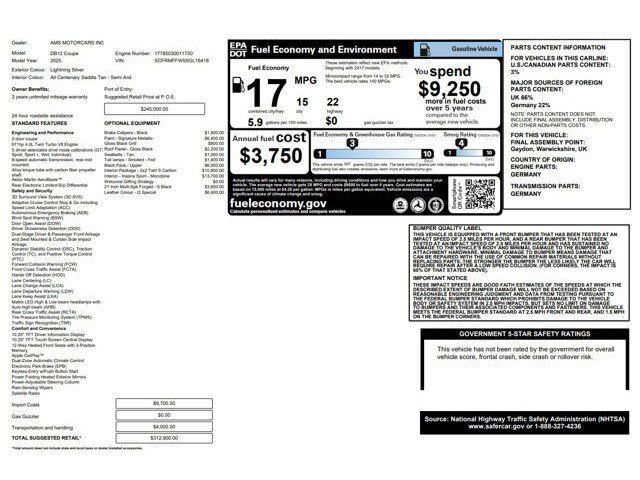 2025 ASTON MARTIN DB12