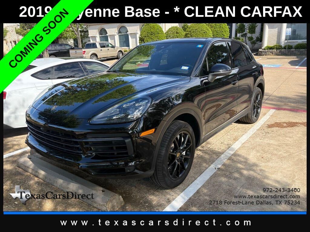 2019 PORSCHE Cayenne