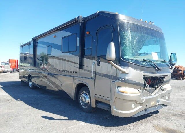 2007 FREIGHTLINER XC-S Straight Rail Rear Engine Motor Home Chassis
