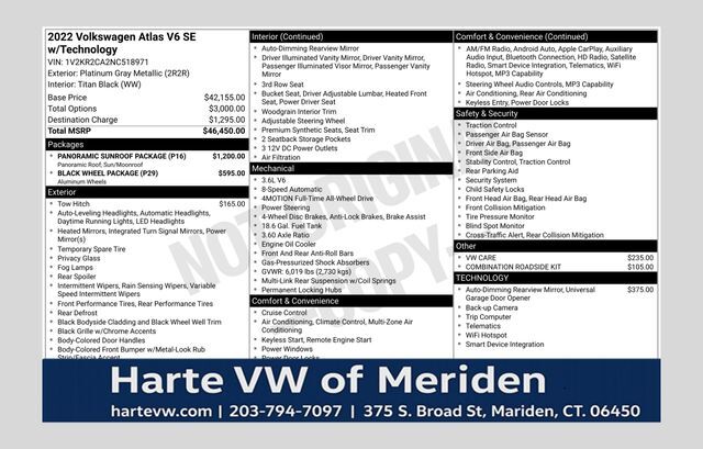 2022 VOLKSWAGEN Atlas Cross Sport