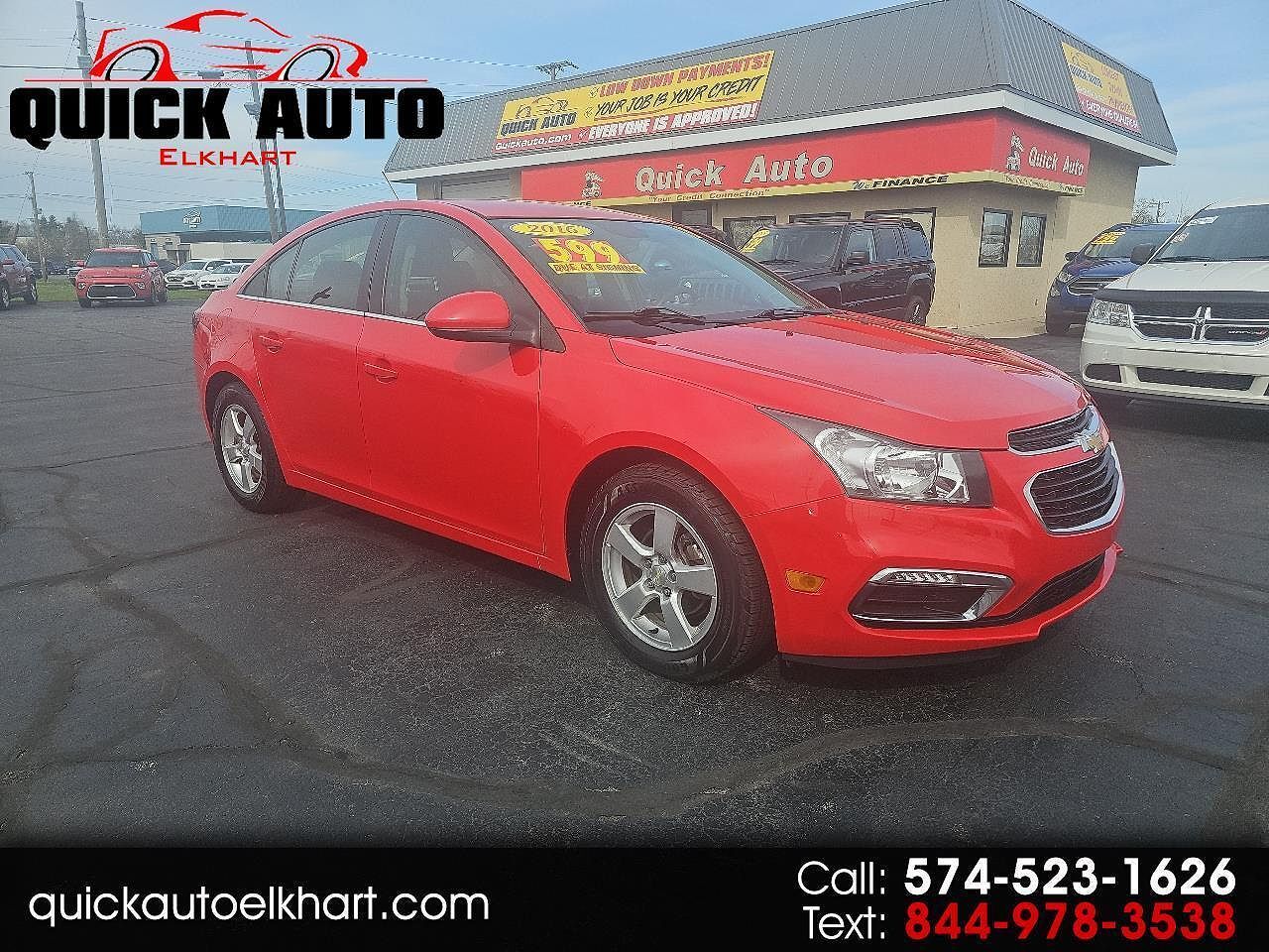 2016 CHEVROLET Cruze