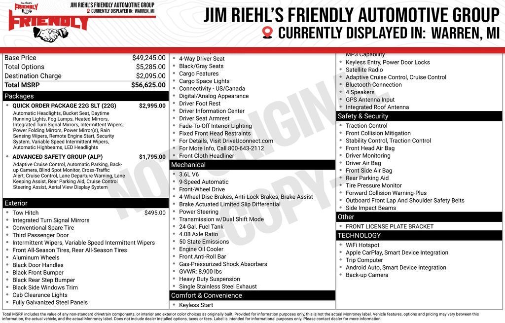 2025 RAM Promaster 2500
