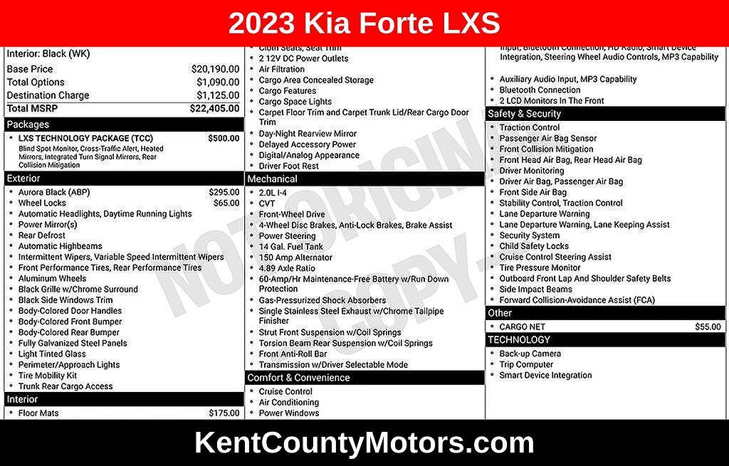 2023 KIA Forte