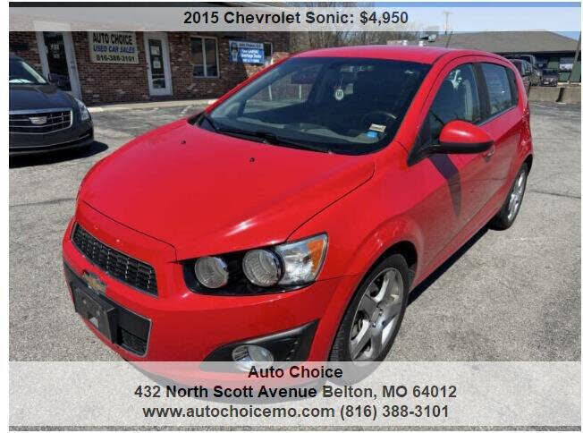 2015 CHEVROLET Sonic