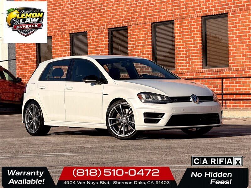 2017 VOLKSWAGEN Golf R