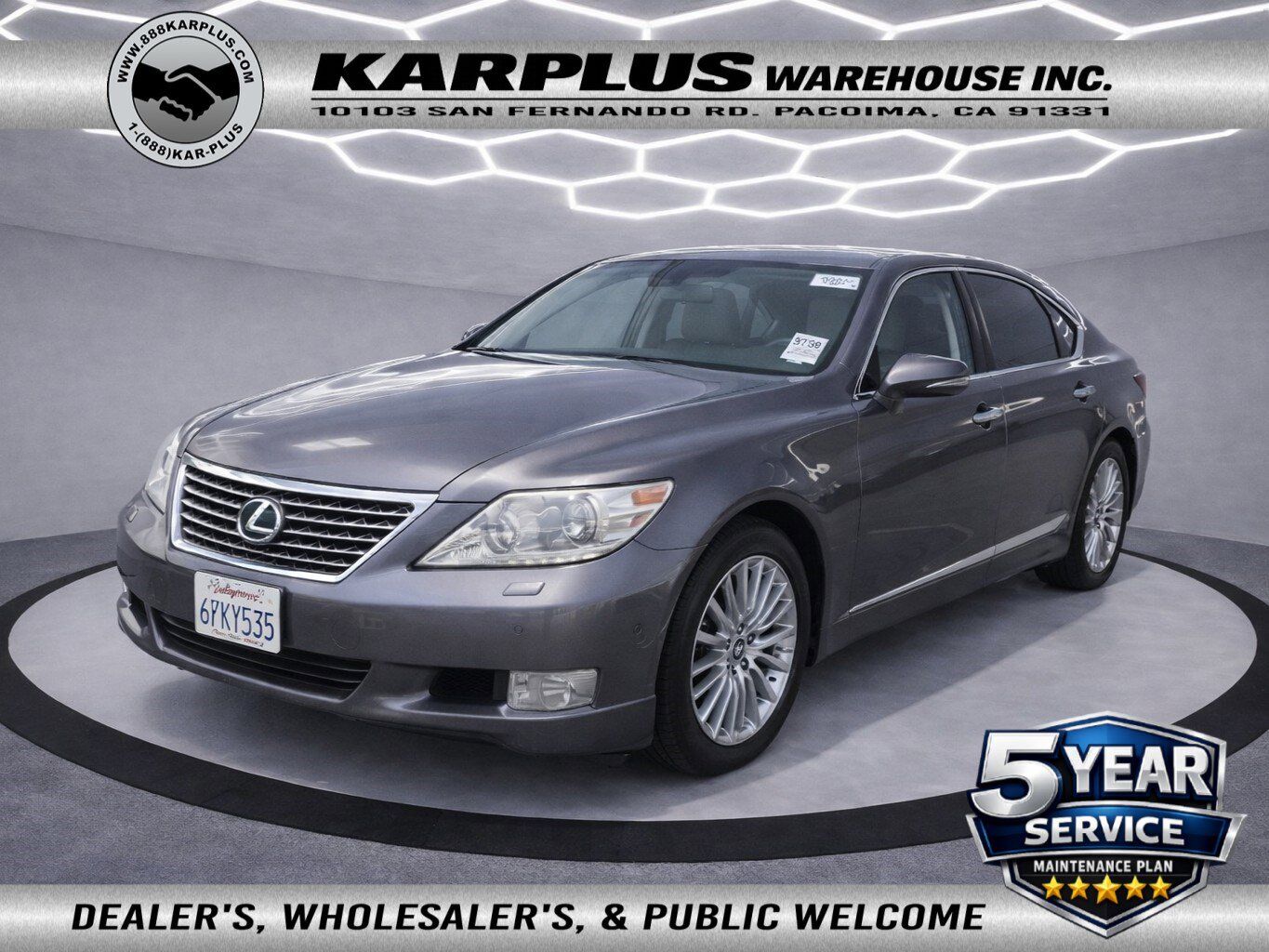 2012 LEXUS LS
