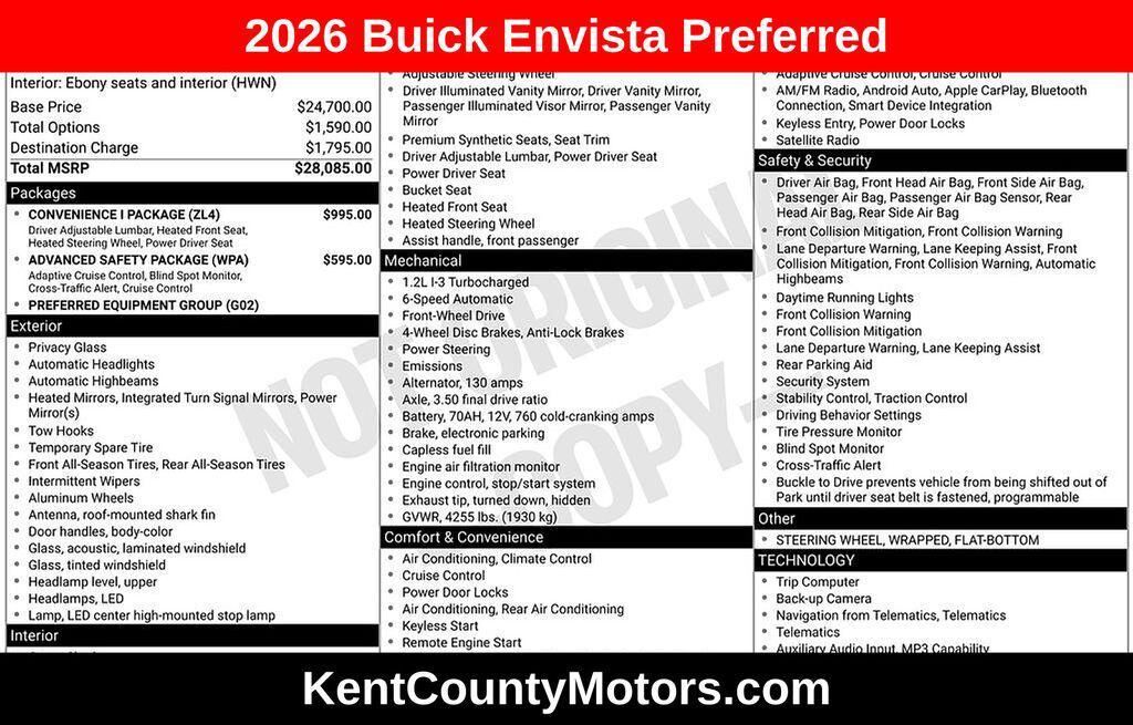 2026 BUICK Envista