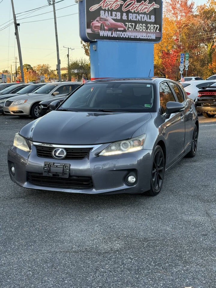 2012 LEXUS CT