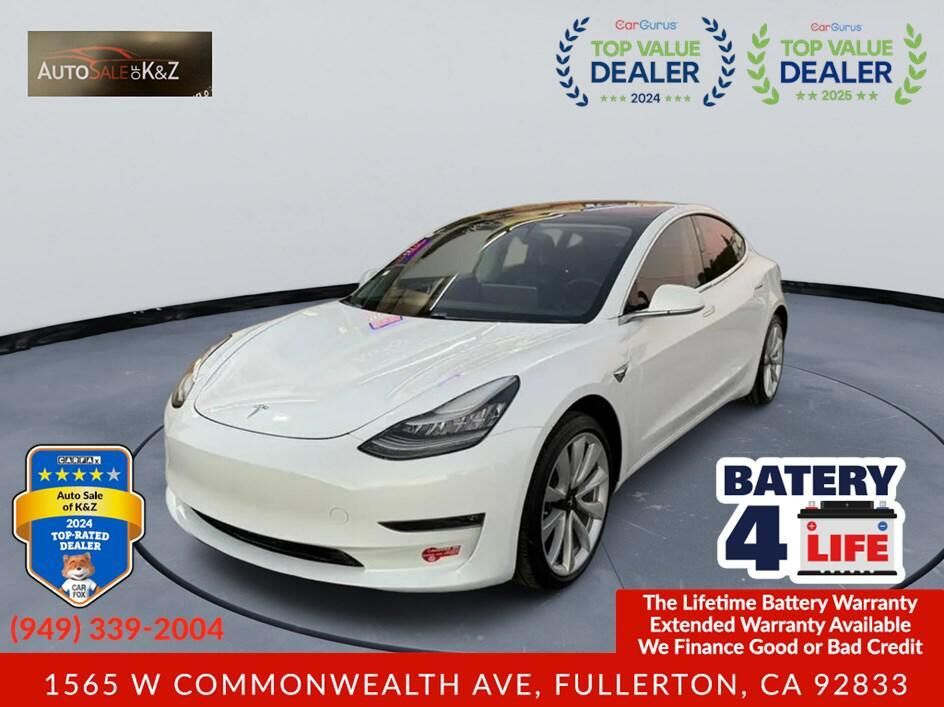 2018 TESLA Model 3