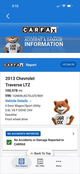 2013 CHEVROLET Traverse