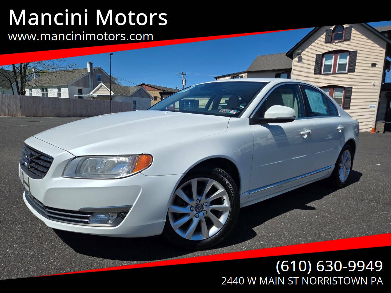 2016 VOLVO S80