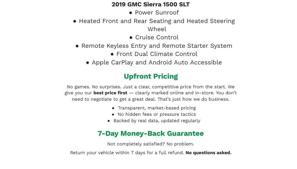 2019 GMC Sierra