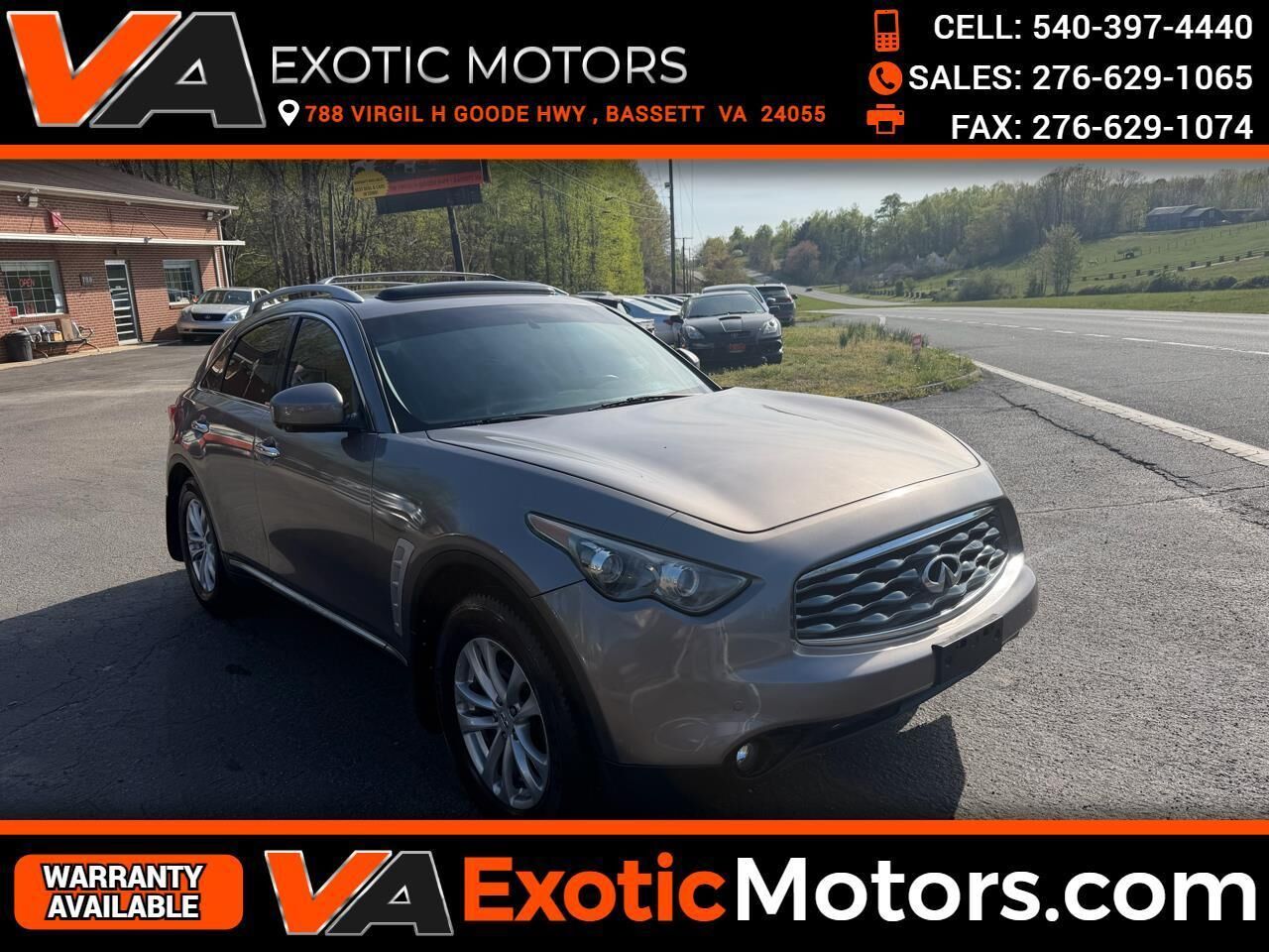 2010 INFINITI FX35