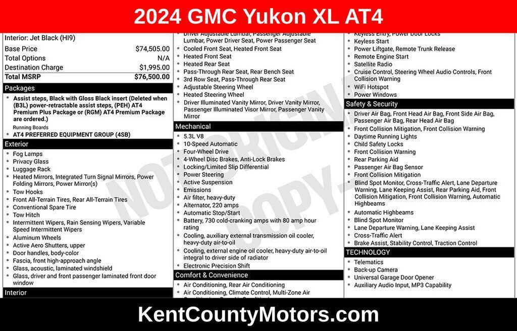 2024 GMC Yukon XL