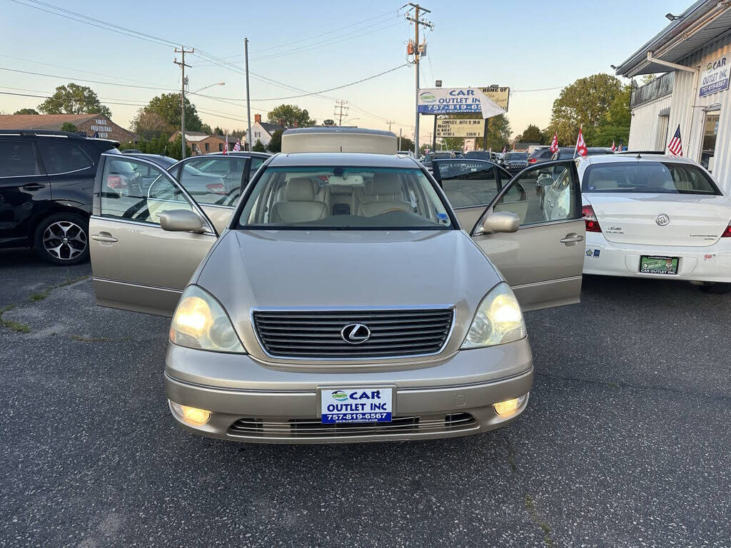 2001 LEXUS LS