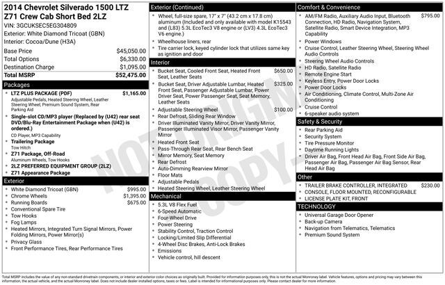 2014 CHEVROLET Silverado