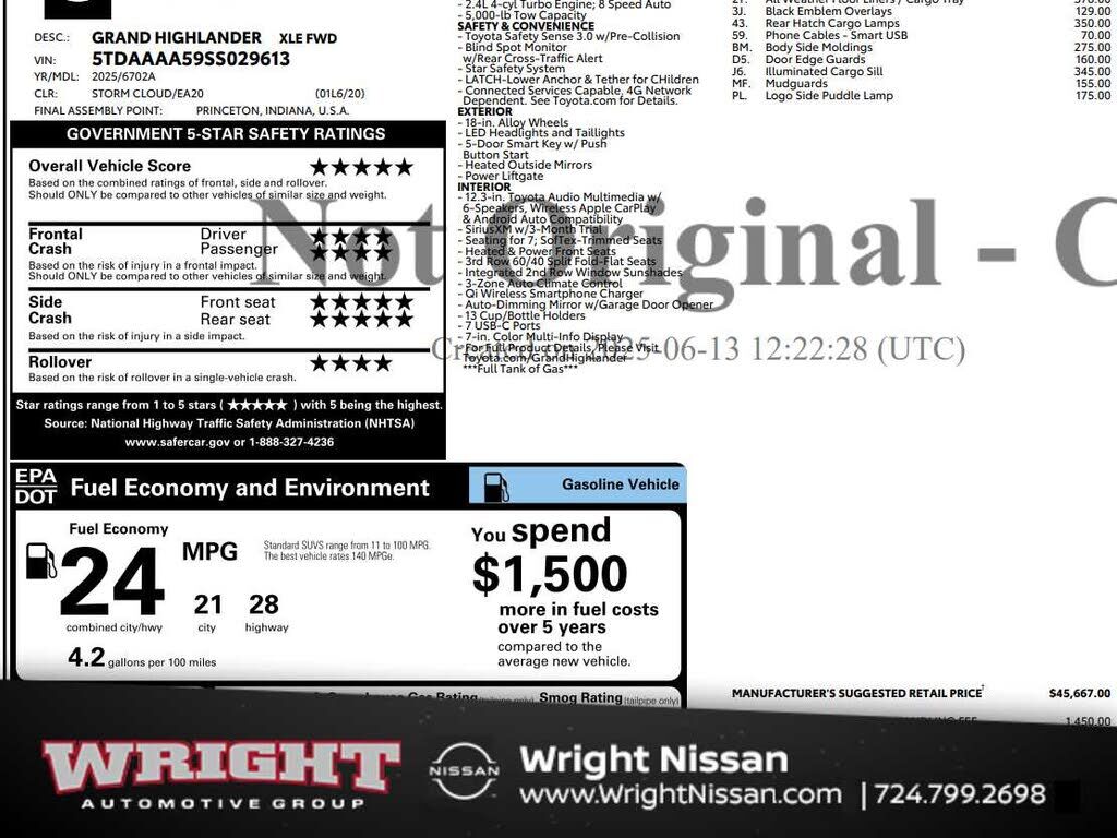 2025 TOYOTA Grand Highlander